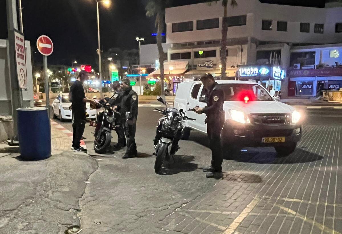 מבצע אכיפה נרחב של משטרת אילת
