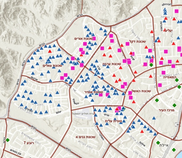 עיריית דימונה פתחה את כלל המקלטים הציבוריים בעיר