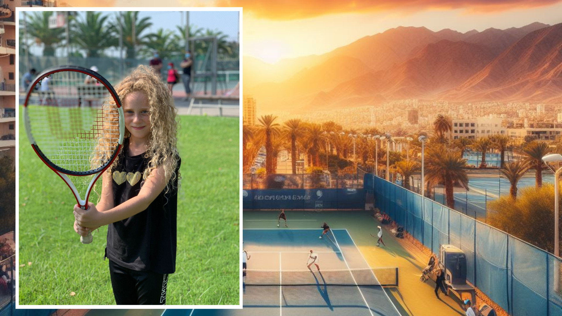 טניסאית אילתית בת 12 היא סגנית אלופת אירופה