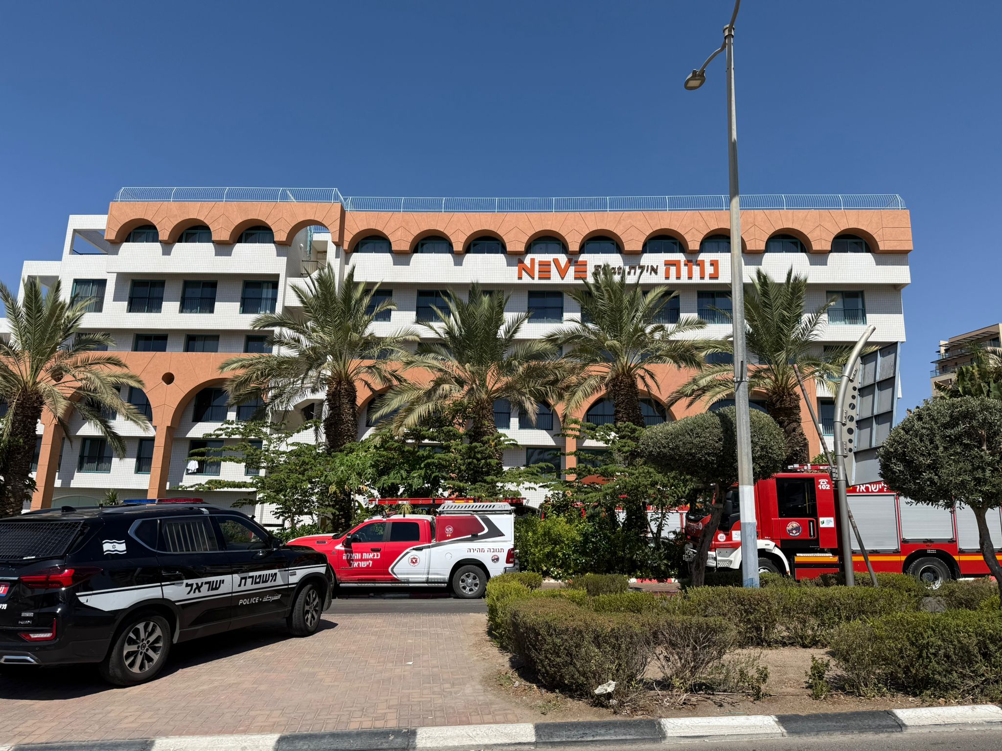 שריפה במלון 