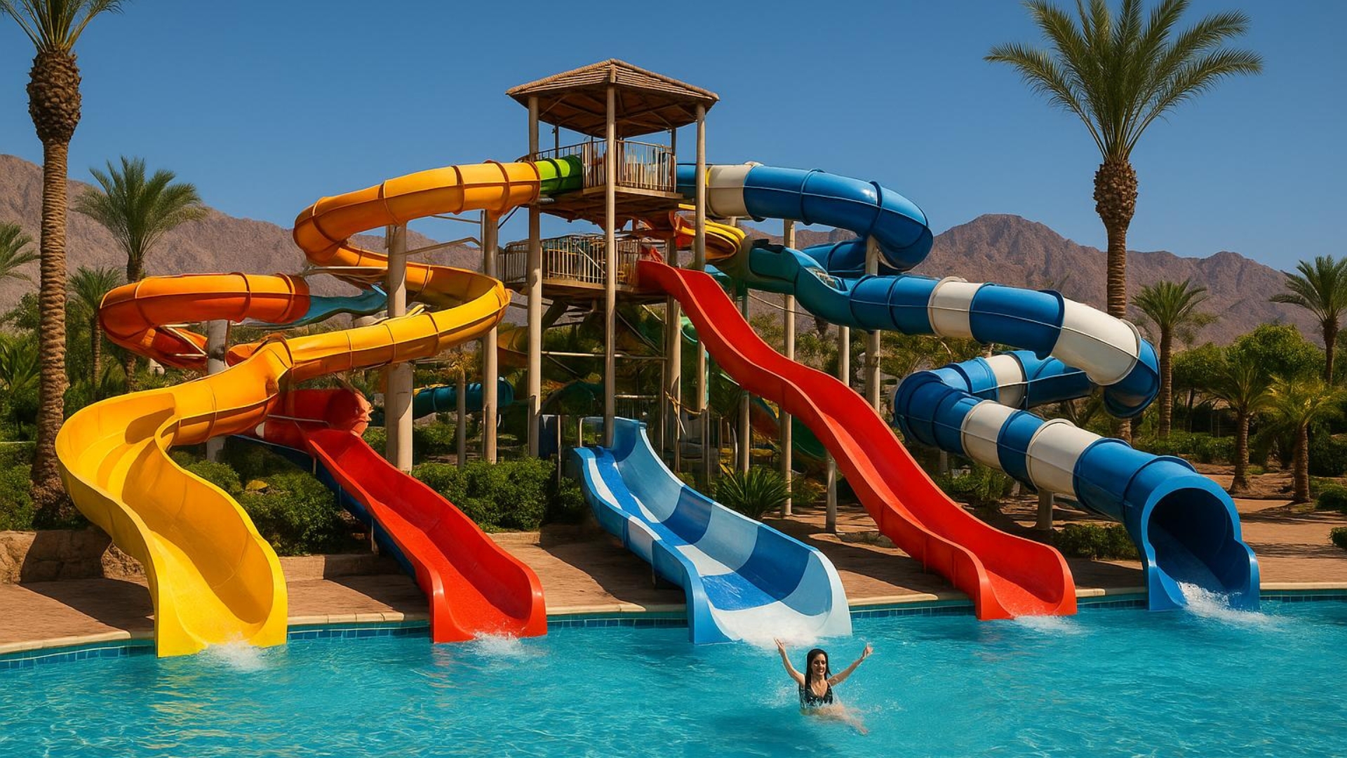 ווטרלנד באילת פותח את פארק המים גם בערב