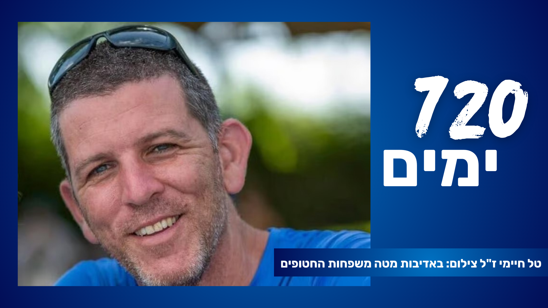 פינת מאבק משפחות החטופים — היום ה-720