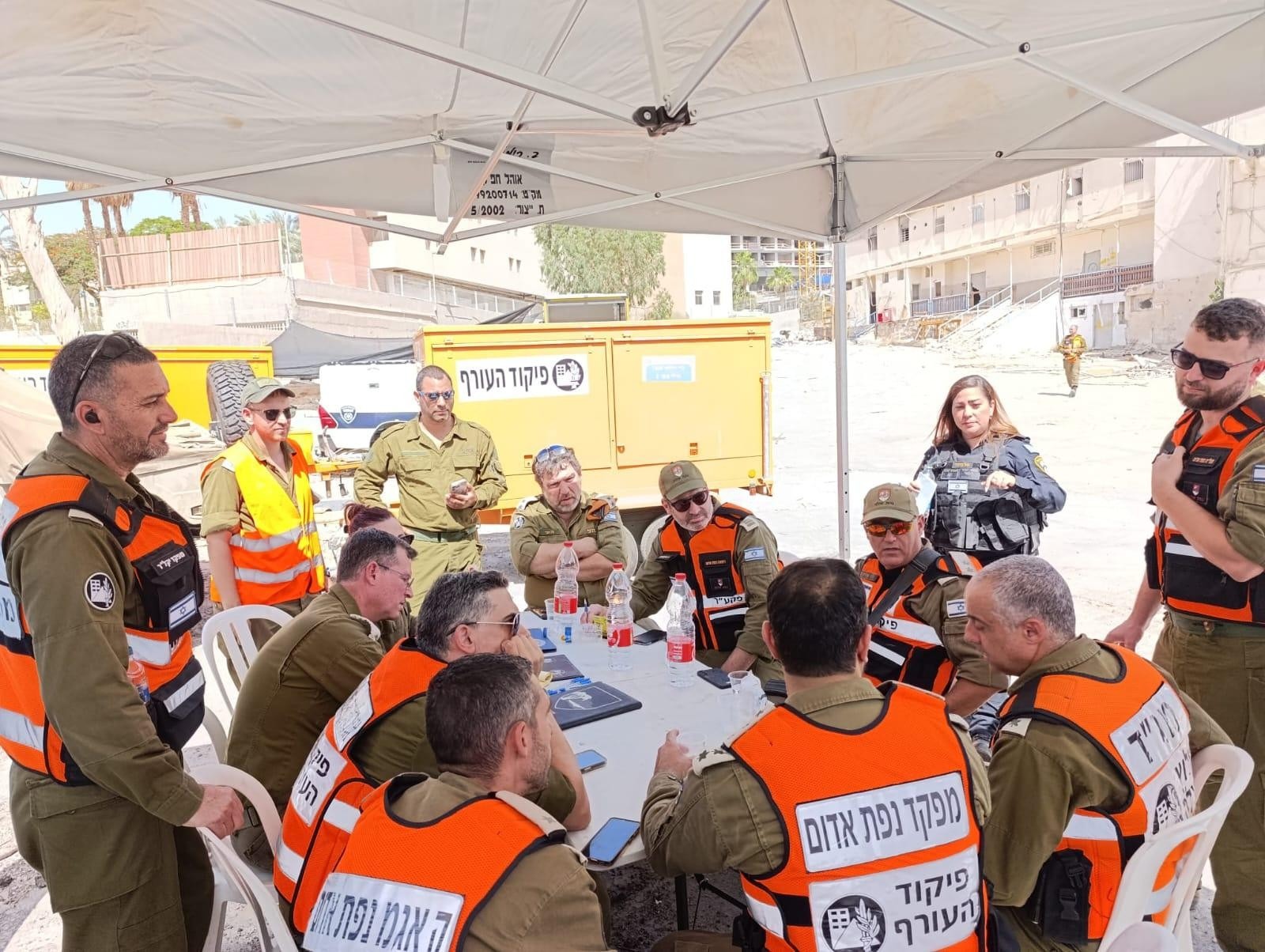 תרגיל פיקוד העורף באילת – תרחישי חילוץ, מוכנות גבוהה ושקט לציבור