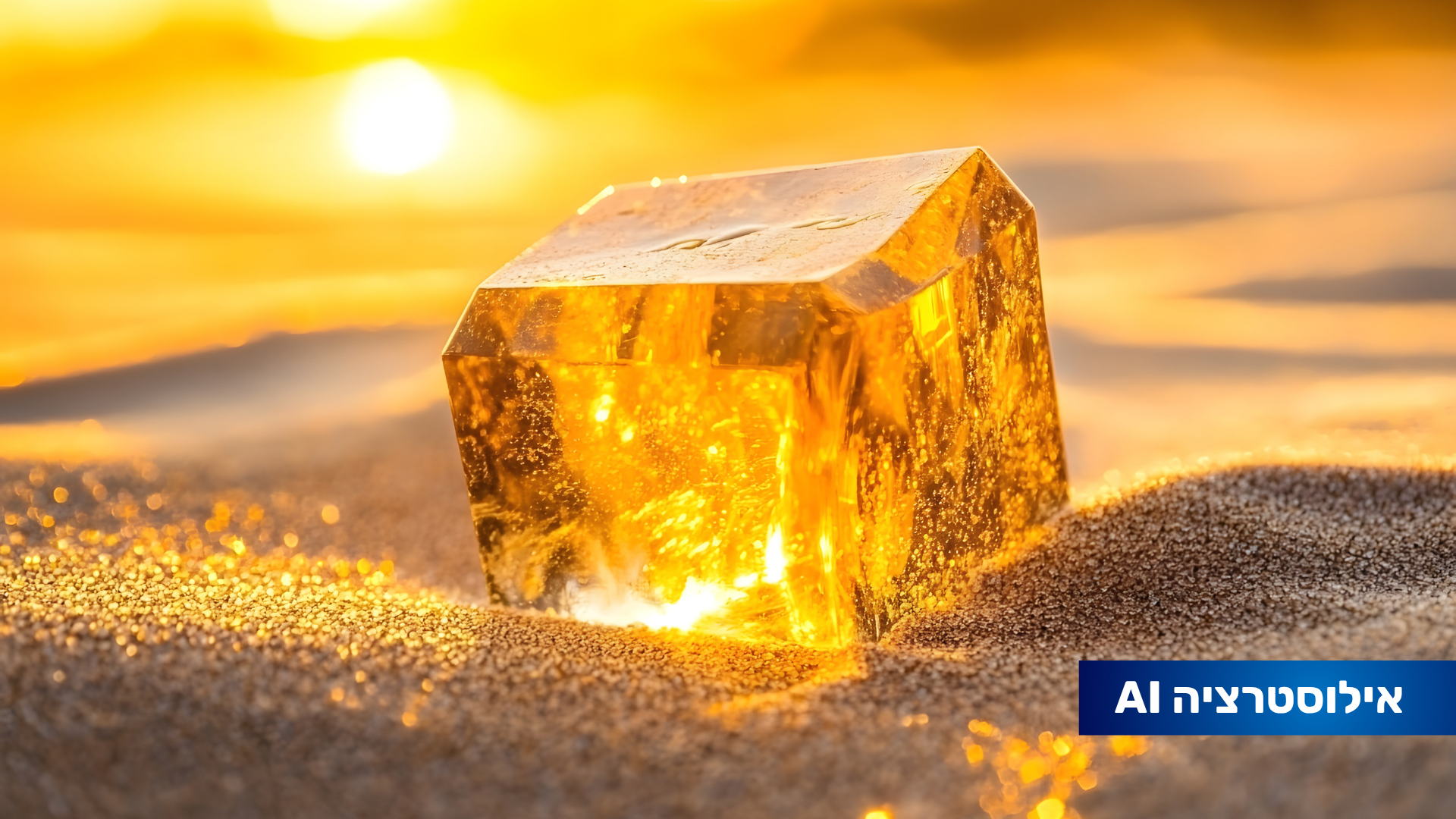 תגלית נדירה באילת – מינרל זוהר נחשף בוואדי שחמון