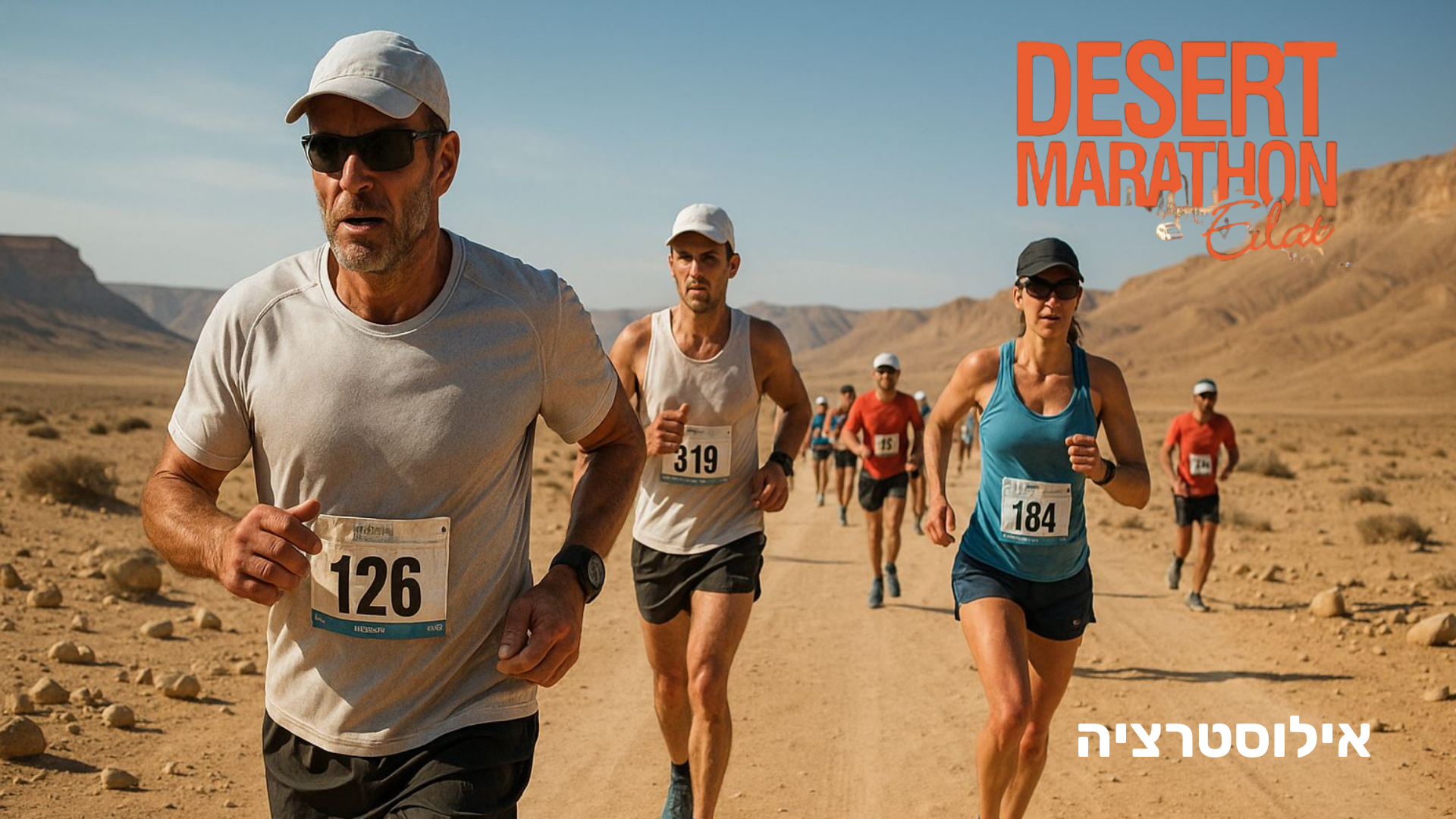 מרתון אילת המדברי חוזר ובגדול: אלפי רצים בדרך לנוף המדברי
