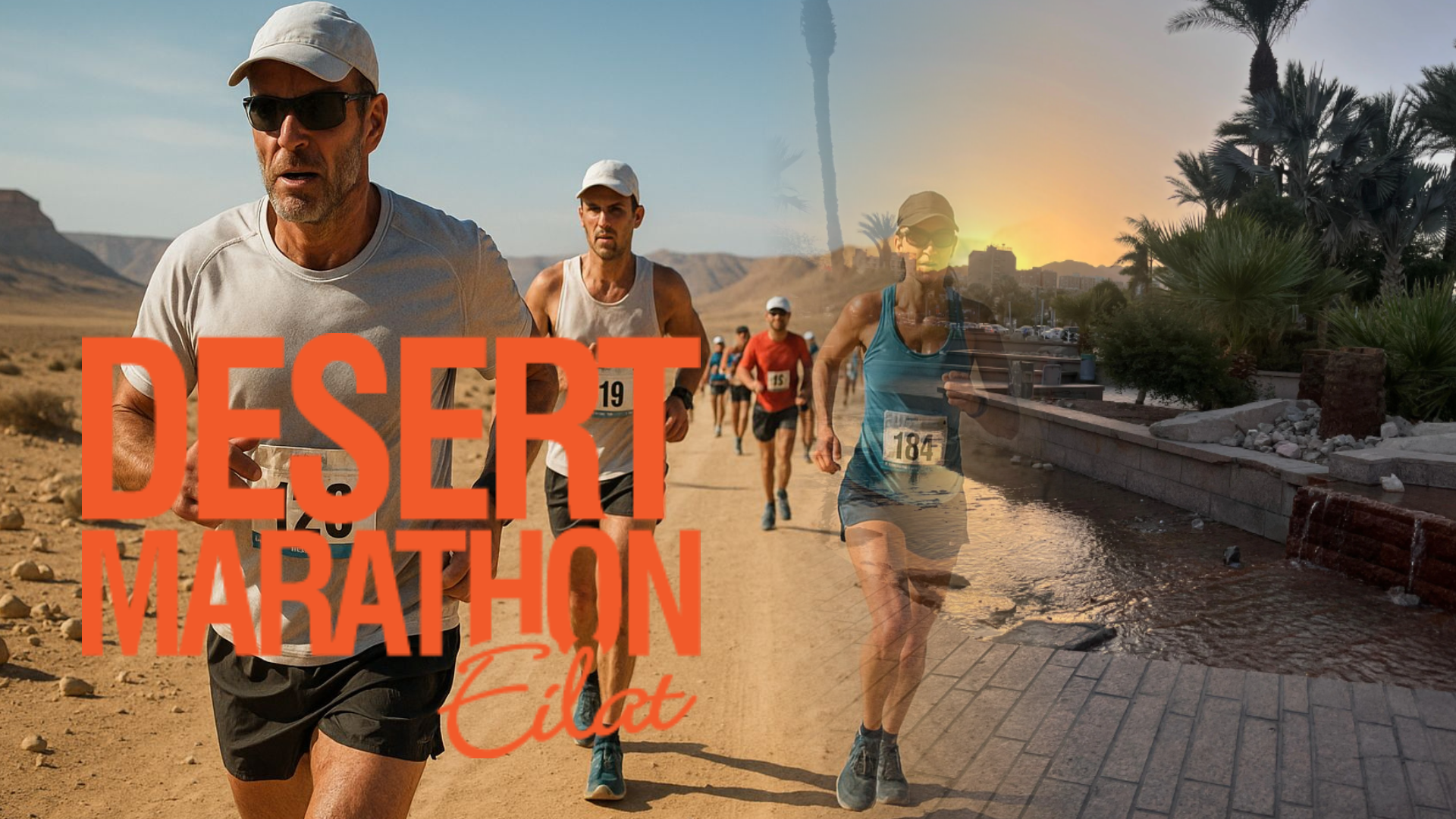 חסימות כבישים באילת לקראת המרתון המדברי