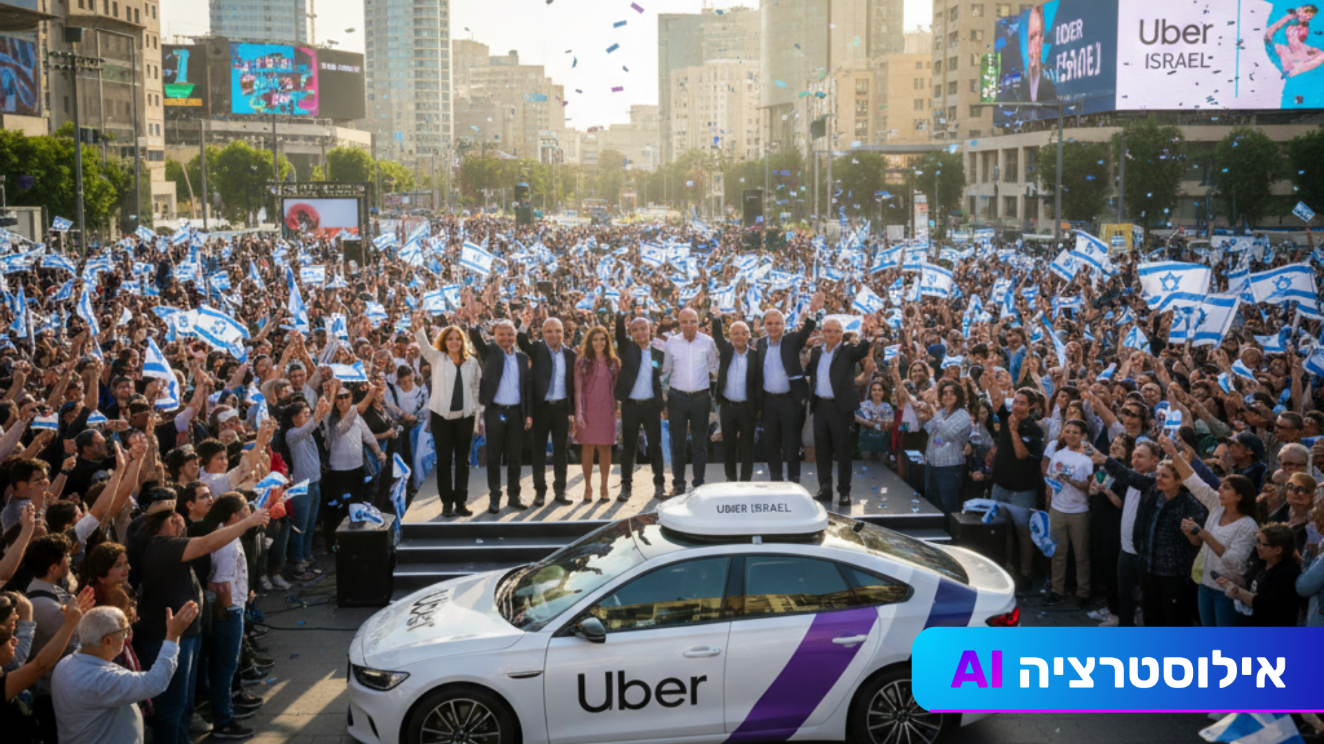 למרות מחאת נהגי המוניות: הממשלה מקדמת את כניסת אובר לישראל