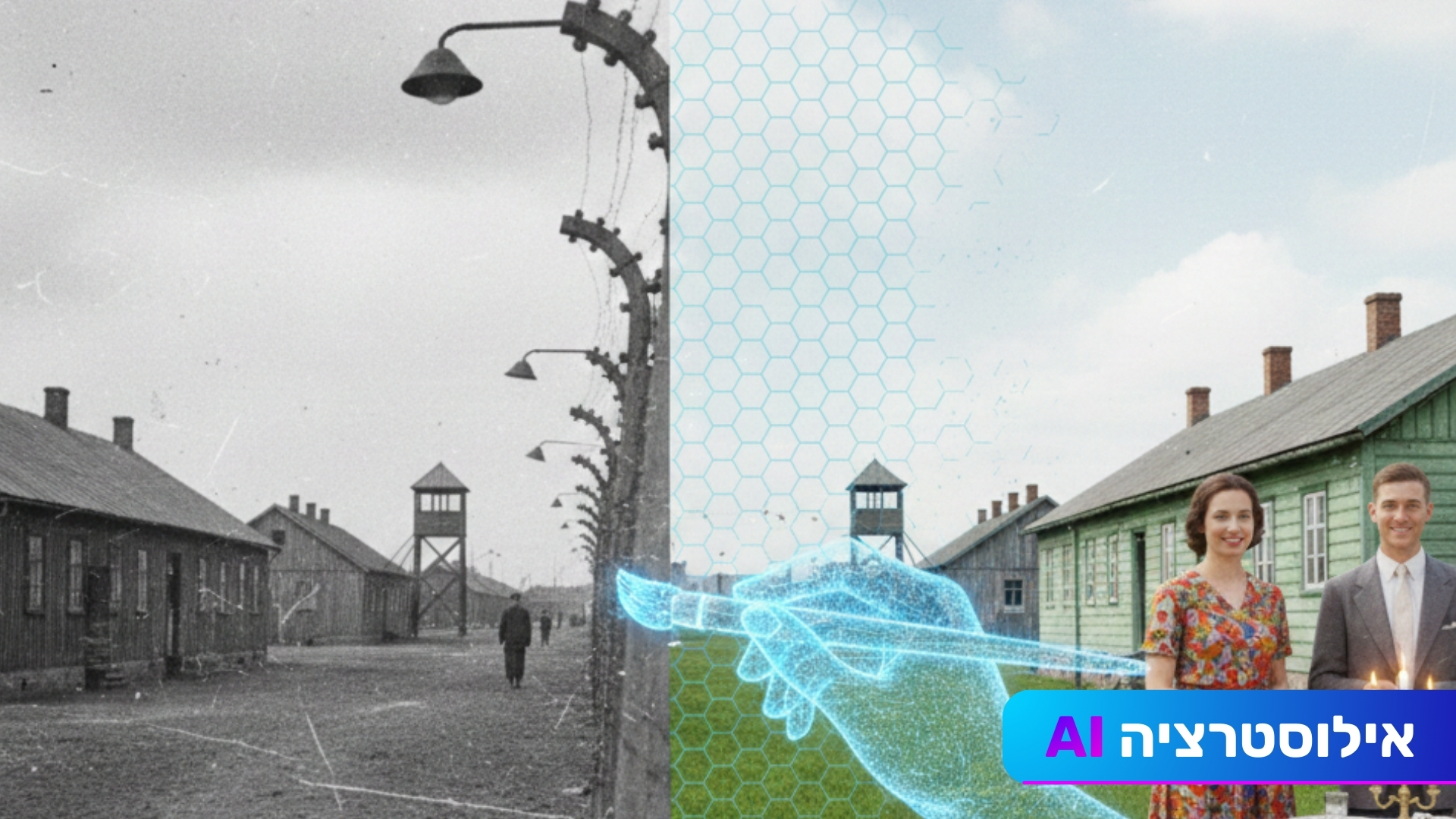 בין זיכרון לזיוף: כשהבינה המלאכותית משכתבת את תמונות השואה