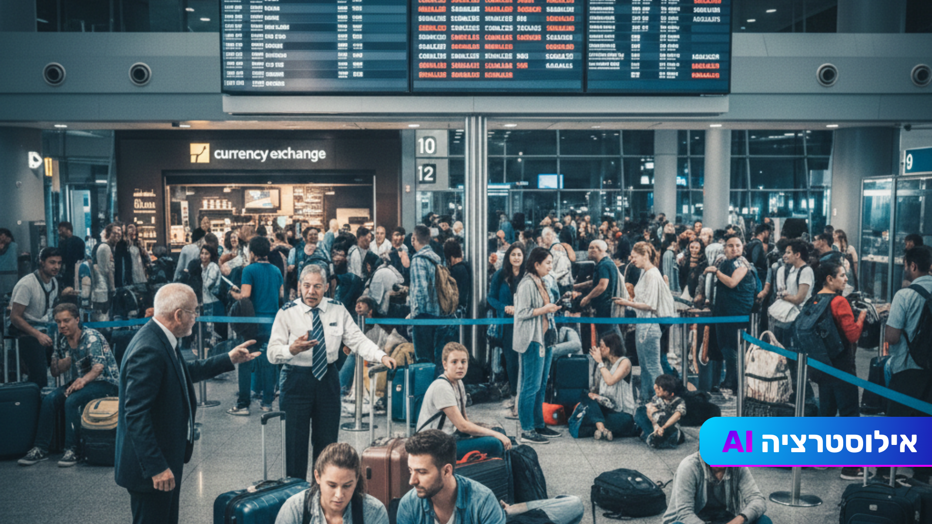 אזהרה: תיירים עלולים להיתקע בישראל