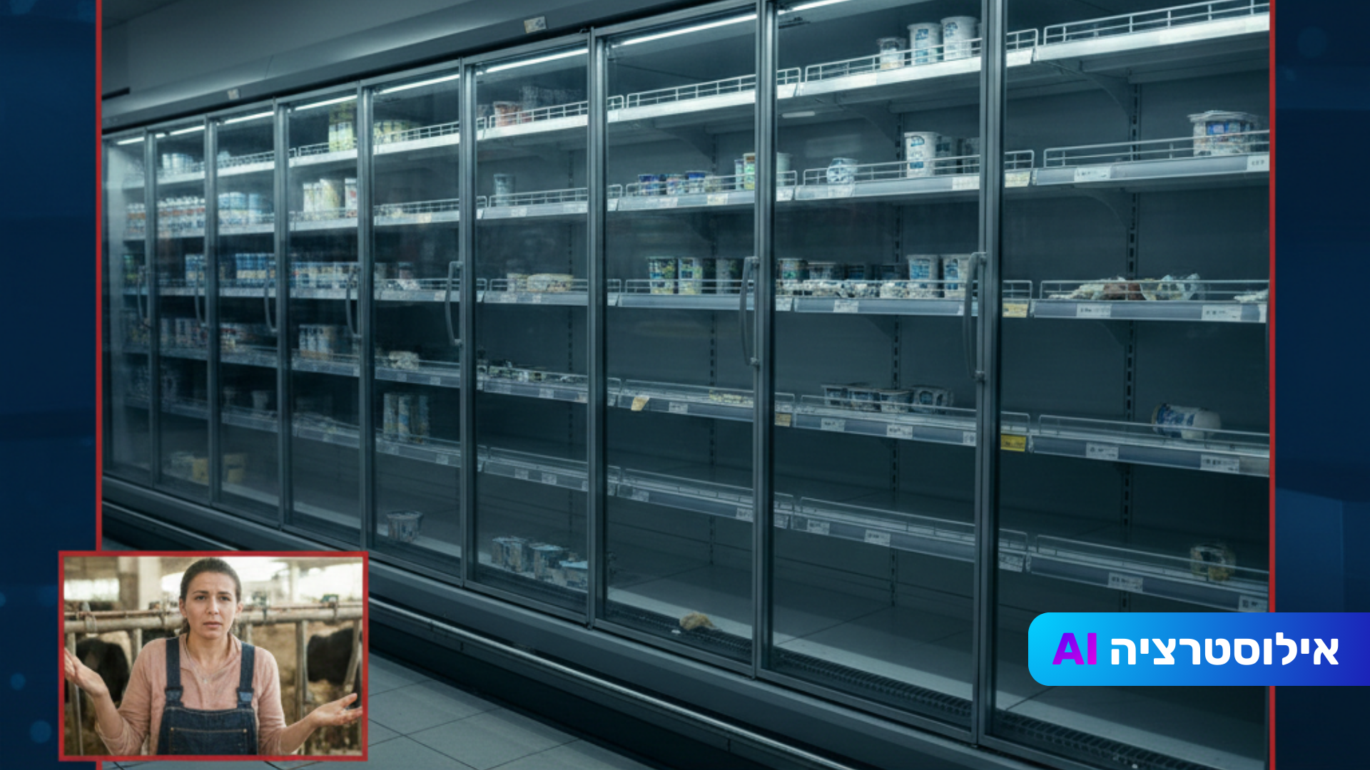 הרפתנים מאיימים בצמצום הייצור ומזהירים ממחסור על המדפים