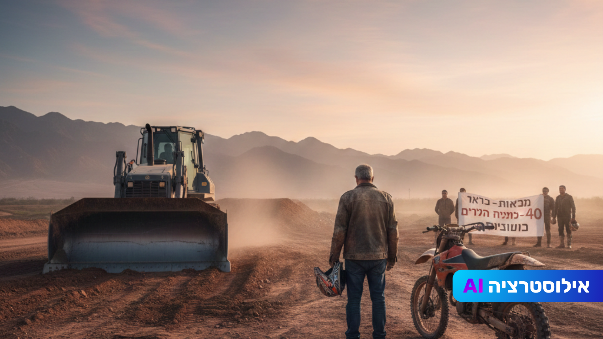 הטרקטורים שעלו על ה