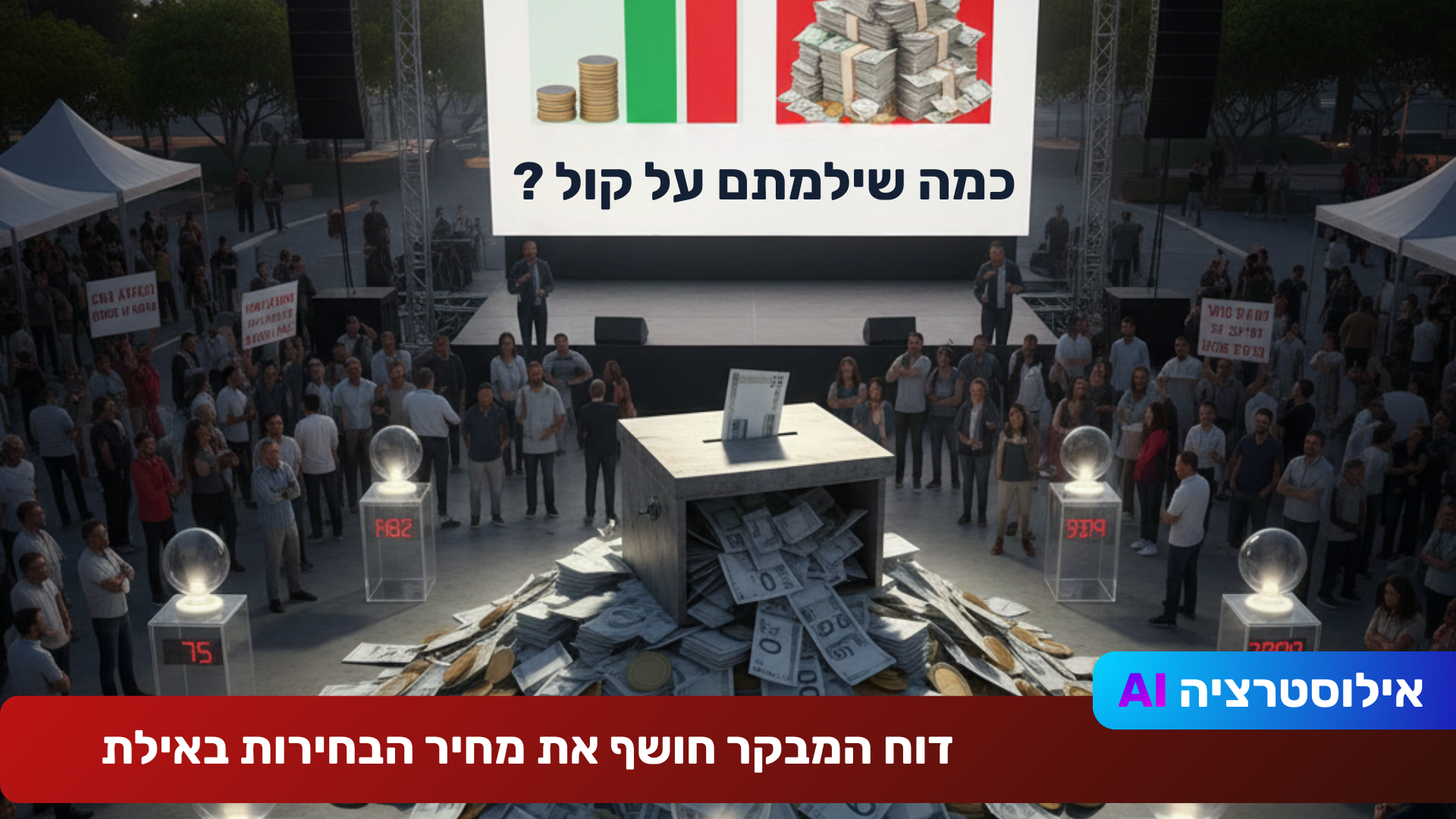 כמה שילמתם על קול? דוח המבקר חושף את מחיר הבחירות באילת