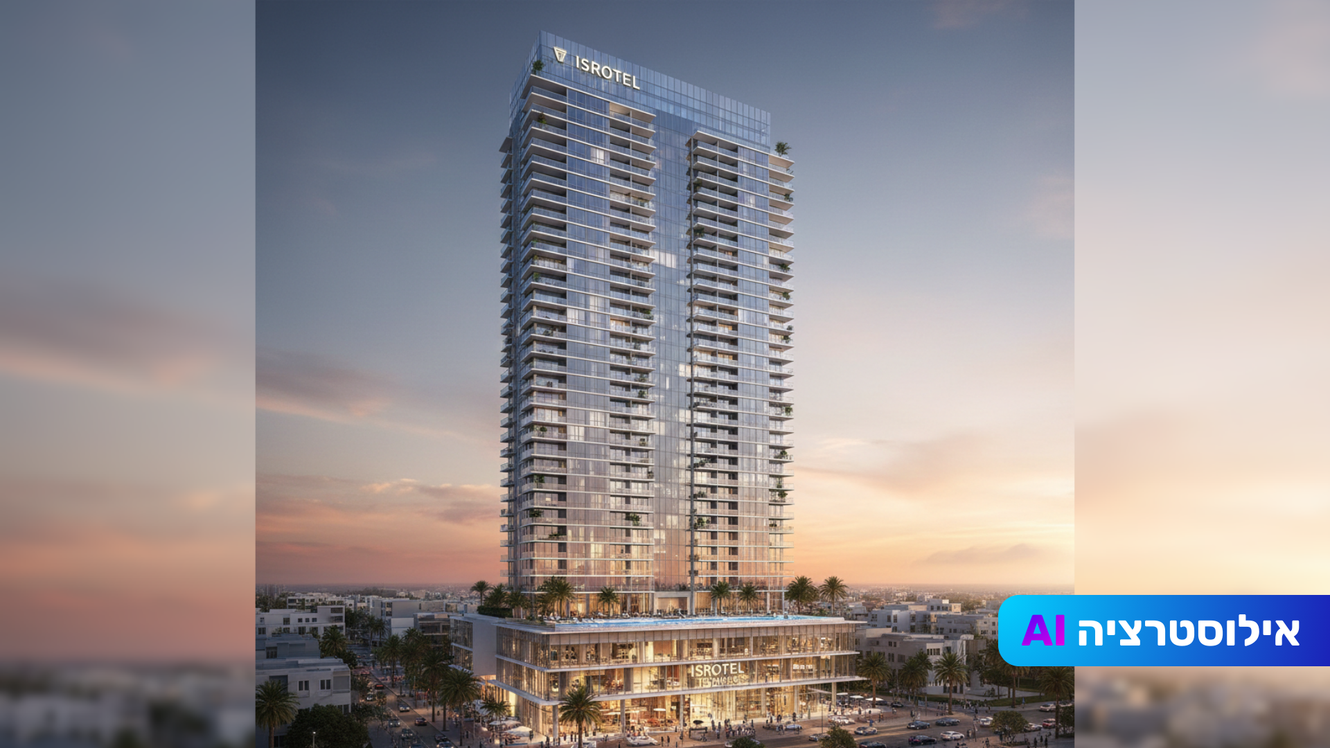 הממשלה אישרה רפורמה שתאפשר עד 49% מגורים בשטחי מלונות