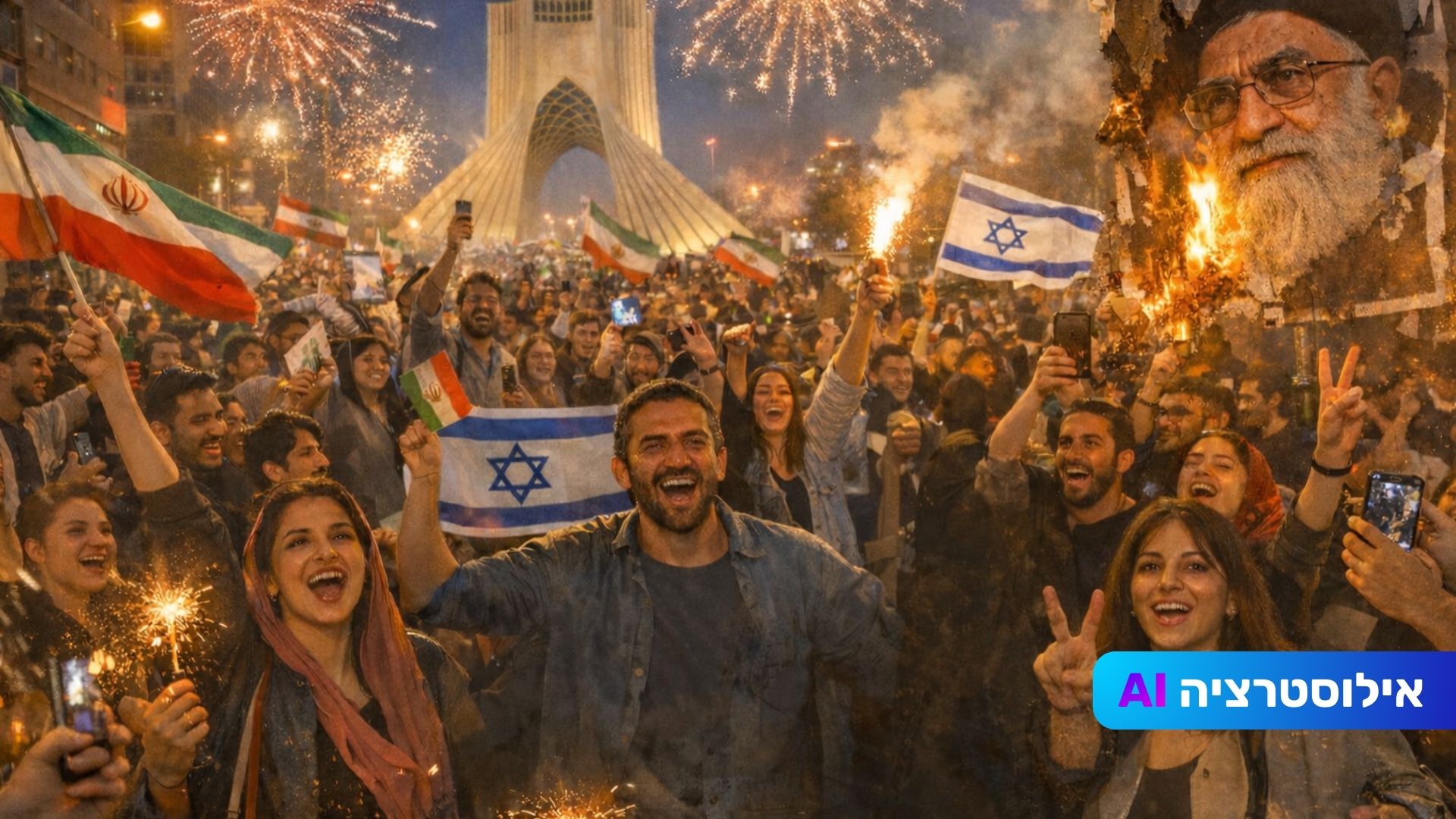 אופוריה ברחובות איראן ותקווה חדשה במזרח התיכון