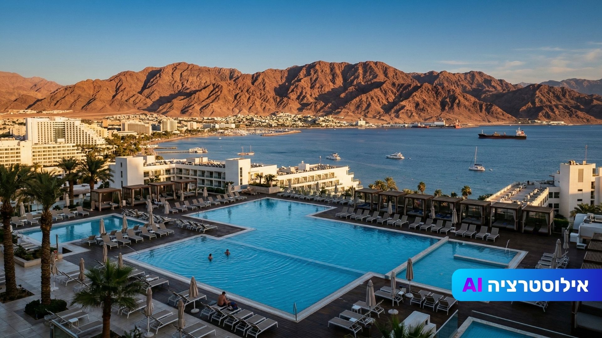 מלונות אילת בלחץ: ירידה חדה בהזמנות וחשש כבד בענף התיירות
