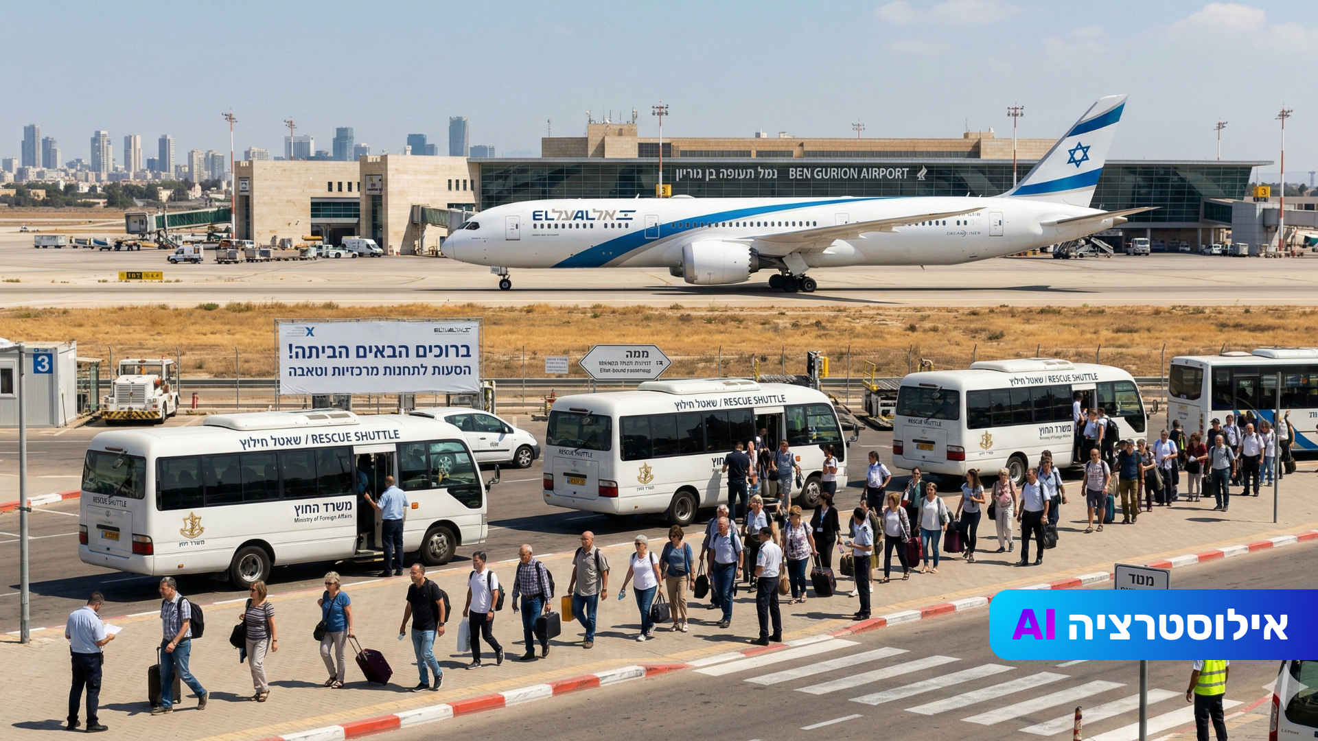 בחמישי: תוכנית החילוץ הגדולה לישראלים בחו