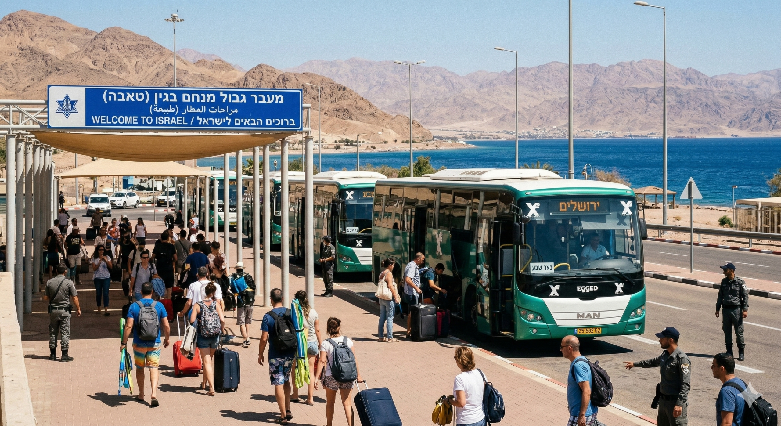 שיא של חוזרים מסיני: מעל 10,000 ישראלים עברו במעבר טאבה