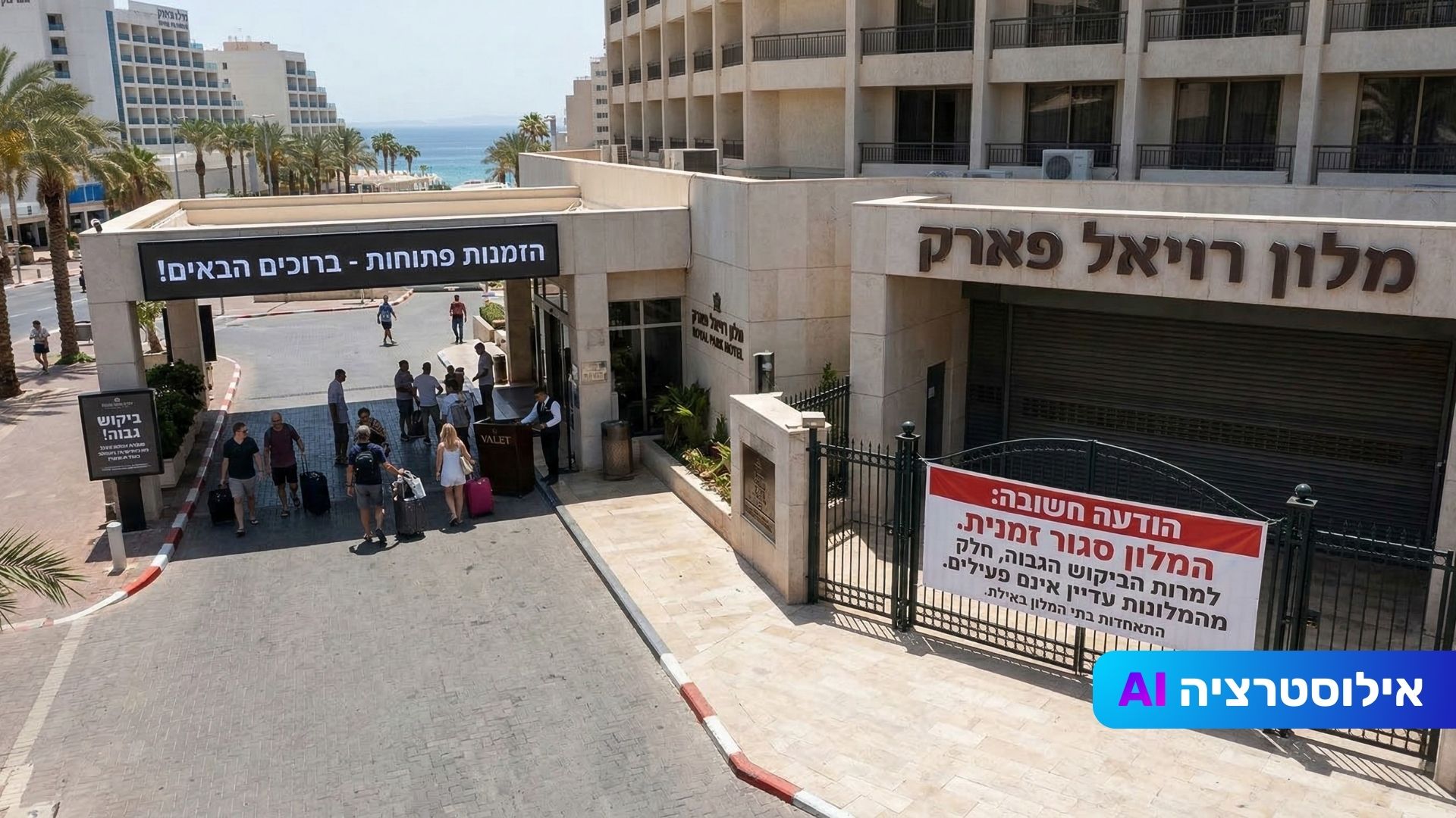 ביקוש גובר לחופשות באילת: מדוע חלק מהמלונות עדיין סגורים?