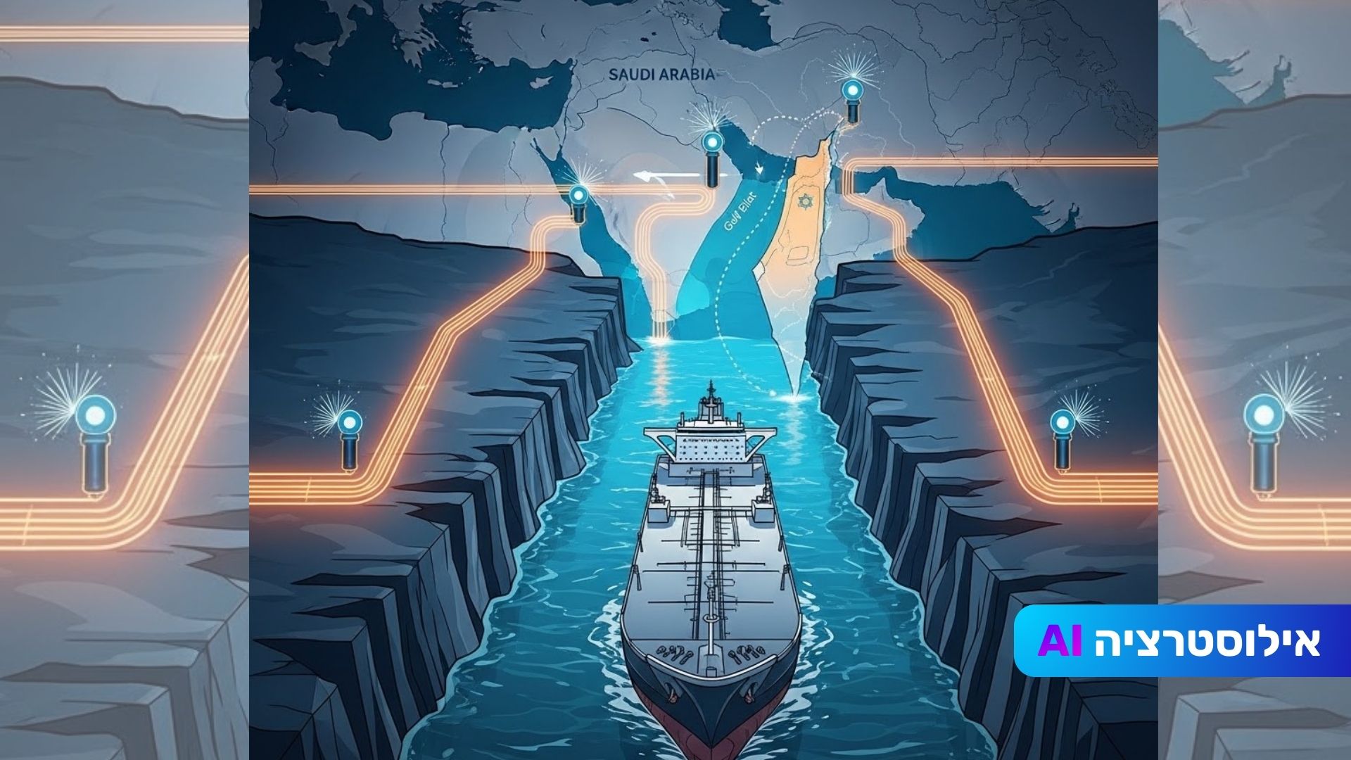 צינור הנפט הסעודי ומשבר האנרגיה: האם אילת בדרך להפוך שוב לצומת אסטרטגי?
