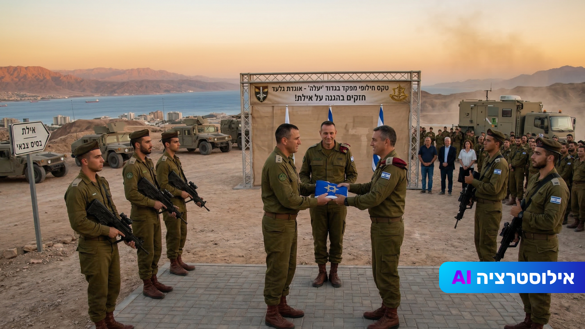 חילופי פיקוד בגדוד יעלה: מפקד חדש למערך ההגנה על אילת