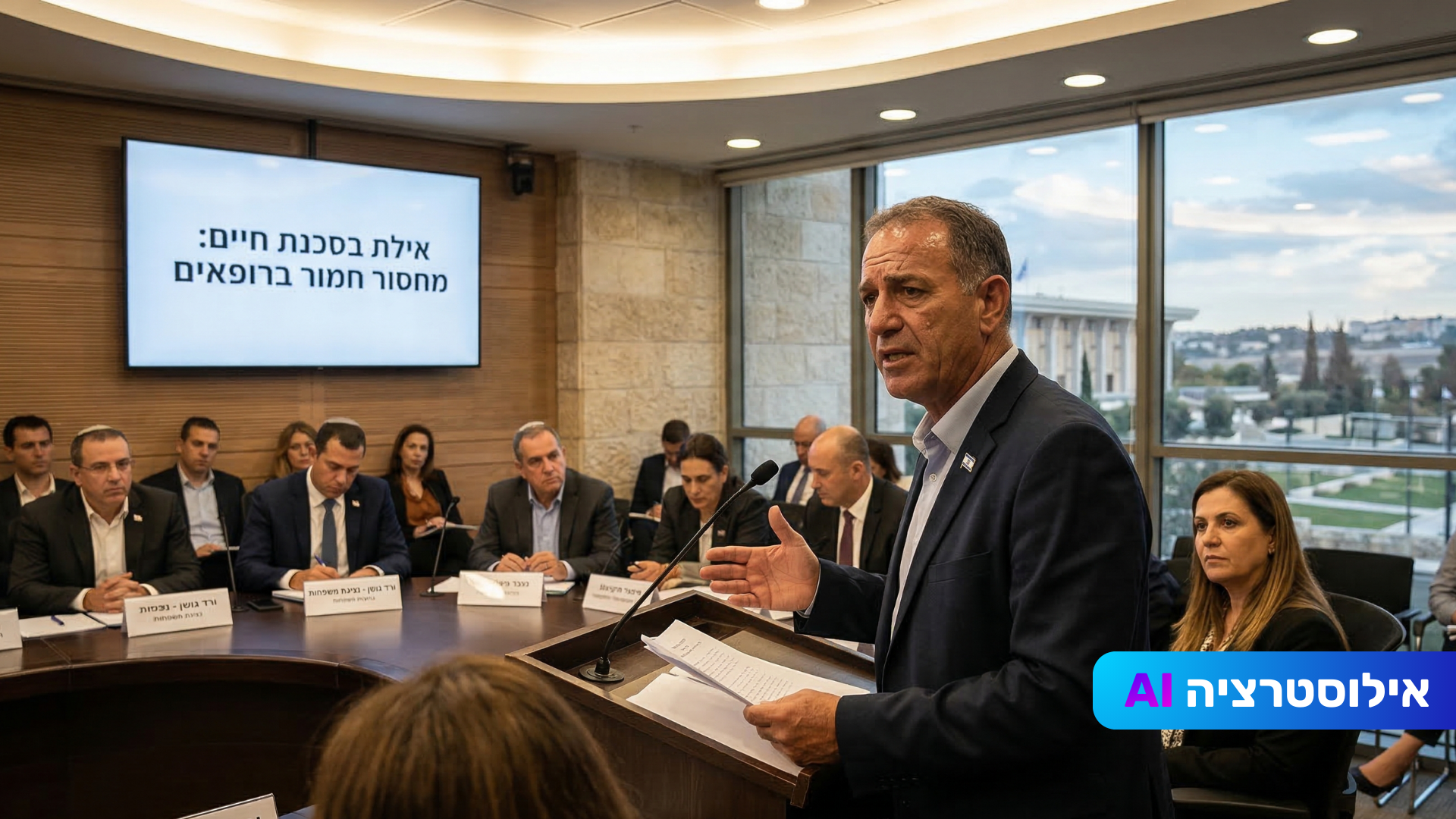 מחסור ברופאים באילת: סכנת חיים ממשית בעיר המקלט של ישראל