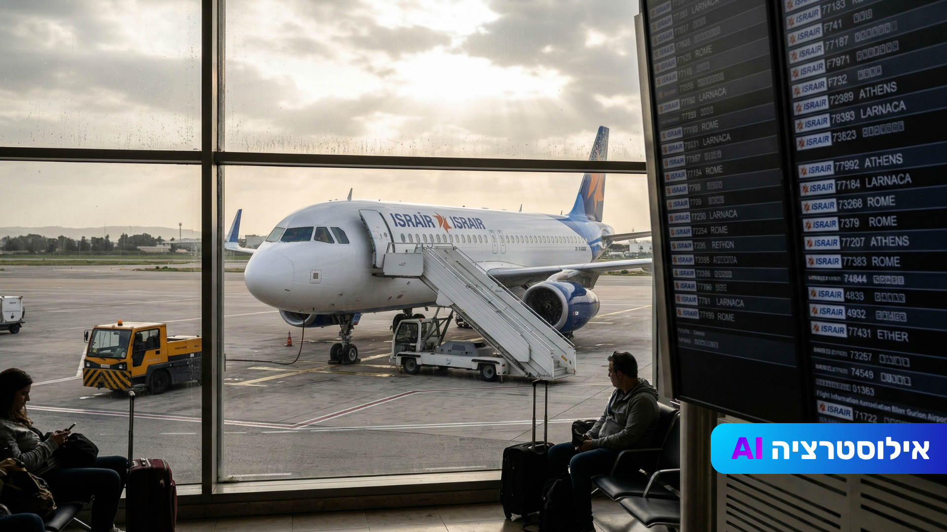 דרמה בתעופה: ישראייר מבטלת טיסות עד אפריל ומשנה את לוח היעדים